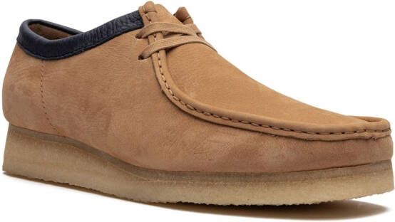 Clarks Wallabee veterschoenen Bruin