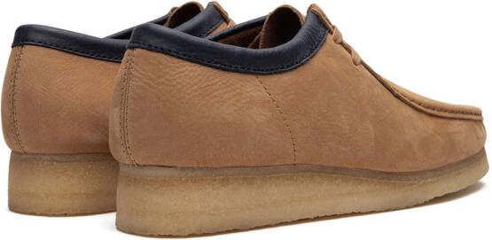 Clarks Wallabee veterschoenen Bruin