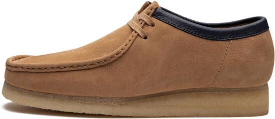 Clarks Wallabee veterschoenen Bruin