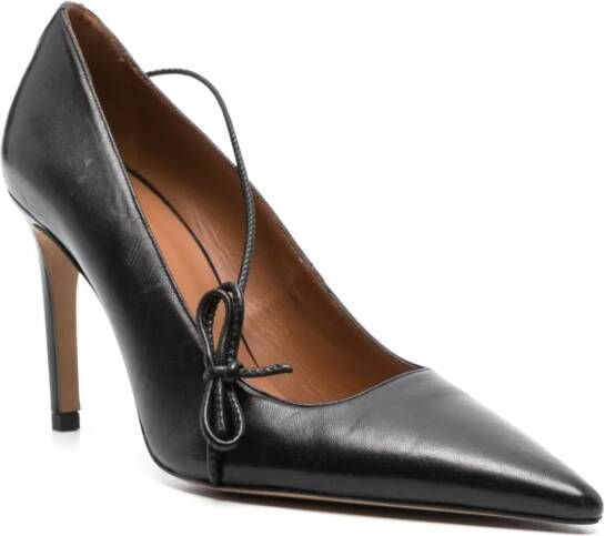 Claudie Pierlot Leren pumps Zwart