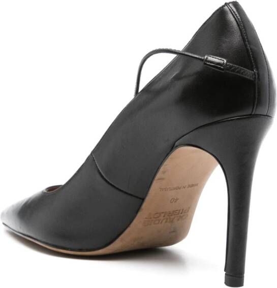 Claudie Pierlot Leren pumps Zwart