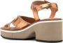 Clergerie Charline 75 sandalen Bruin - Thumbnail 3