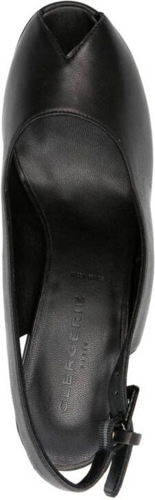 Clergerie Dylan 110mm sandalen Zwart