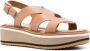 Clergerie Fresia 55mm leather sandals Bruin - Thumbnail 2