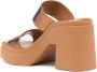 Clergerie Next 110mm leather sandals Bruin - Thumbnail 3