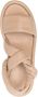 Clergerie Sandalen met geknoopt detail Beige - Thumbnail 4