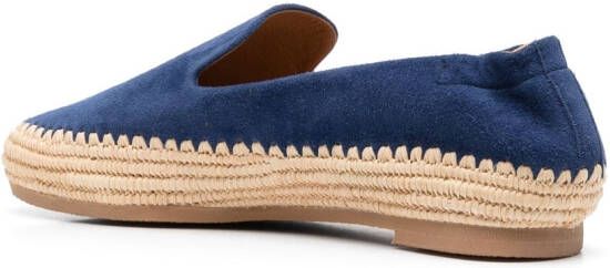 Clergerie Suède slippers Blauw