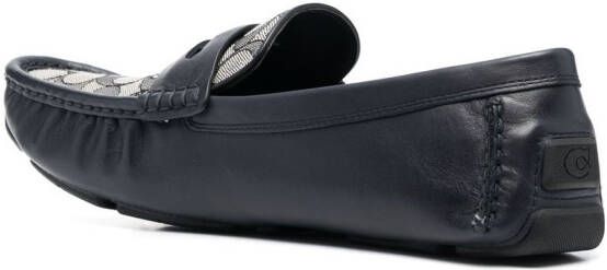 Coach Leren loafers Blauw