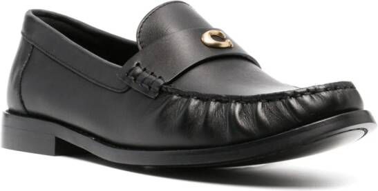 Coach Leren loafers Zwart