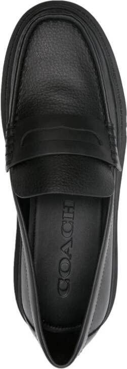 Coach Leren loafers Zwart