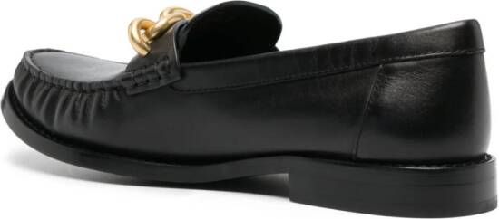 Coach Loafers met schakeldetail Zwart