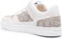 Coach Sneakers met monogramprint Beige - Thumbnail 3