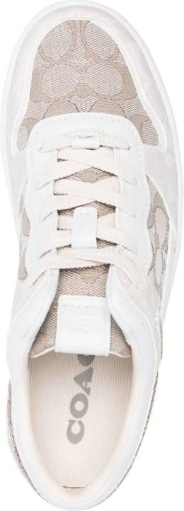 Coach Sneakers met monogramprint Beige