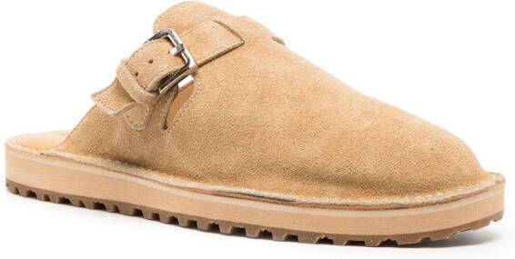 Comme des Garçons Homme Leren riem Bruin