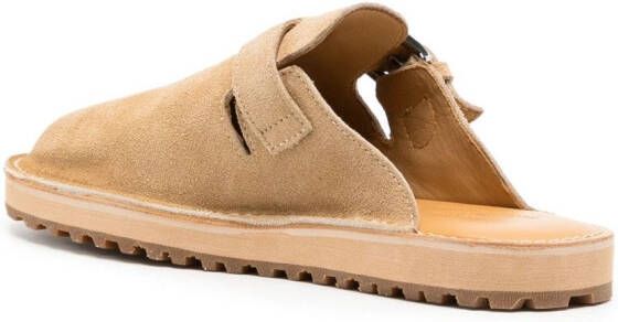 Comme des Garçons Homme Leren riem Bruin