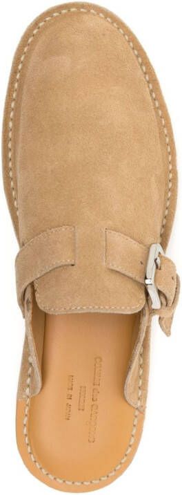 Comme des Garçons Homme Leren riem Bruin
