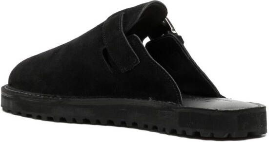 Comme des Garçons Homme Leren riem Zwart