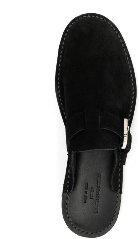 Comme des Garçons Homme Leren riem Zwart