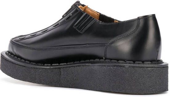 Comme des Garçons Homme Plus Loafers met chunky zool Zwart
