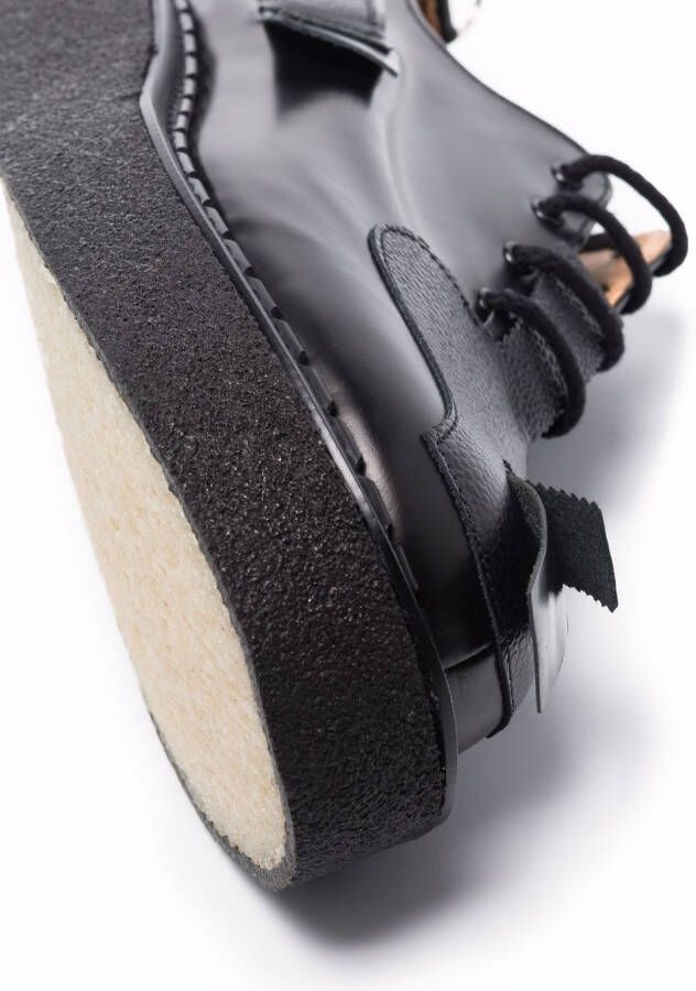 Comme des Garçons Homme Plus x George Cox x John Moore Ghillies schoenen Zwart