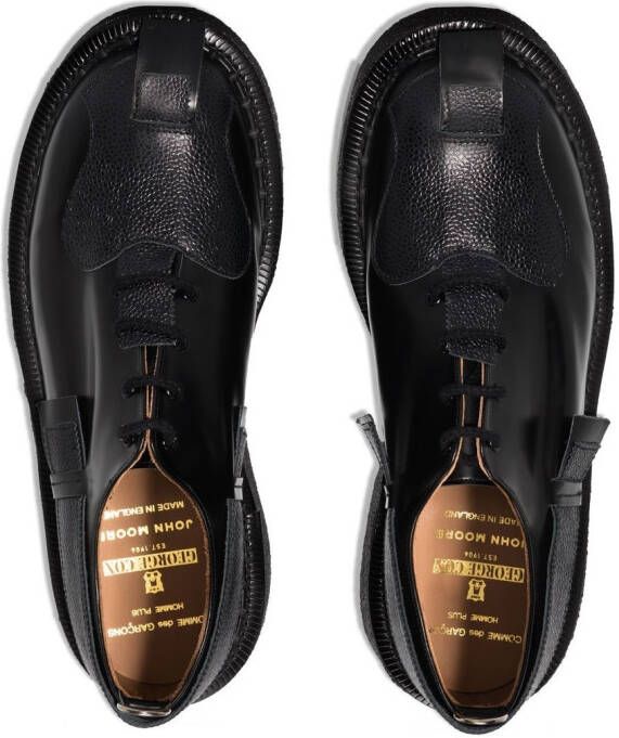 Comme des Garçons Homme Plus x George Cox x John Moore Ghillies schoenen Zwart