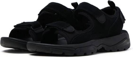 Comme des Garçons Homme Sandalen met klittenband Zwart