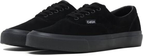 Comme des Garçons Homme Sneakers met logo-reliëf Zwart