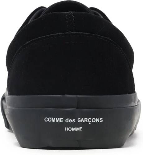 Comme des Garçons Homme Sneakers met logo-reliëf Zwart