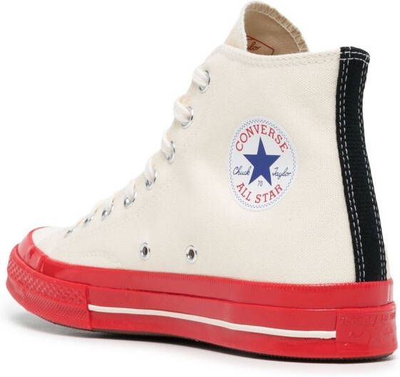 Comme Des Garçons Play x Converse Chuck 70 high-top sneakers Rood