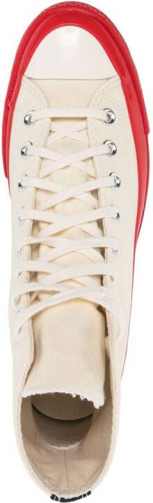 Comme Des Garçons Play x Converse Chuck 70 high-top sneakers Rood