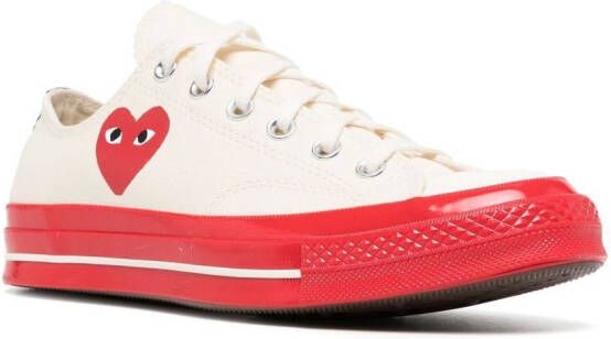 Comme Des Garçons Play x Converse Chuck 70 low-top sneakers Rood