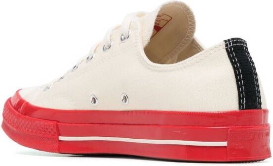 Comme Des Garçons Play x Converse Chuck 70 low-top sneakers Rood
