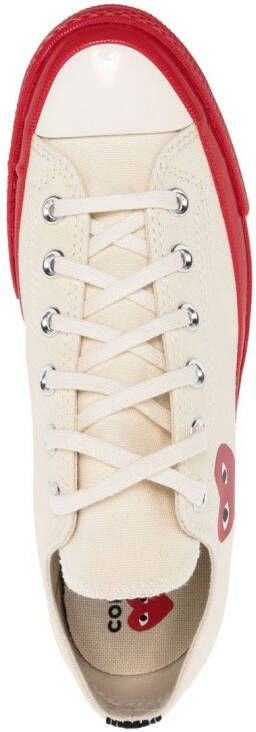 Comme Des Garçons Play x Converse Chuck 70 low-top sneakers Rood