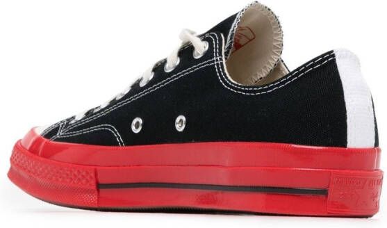 Comme Des Garçons Play x Converse Chuck 70 low-top sneakers Zwart