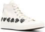 Comme Des Garçons Play x Converse Chuck 70 Multi Heart sneakers Beige - Thumbnail 2