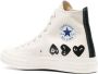 Comme Des Garçons Play x Converse Chuck 70 Multi Heart sneakers Beige - Thumbnail 3