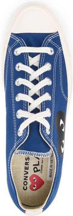 Comme Des Garçons Play x Converse Chuck 70 low-top sneakers Blauw