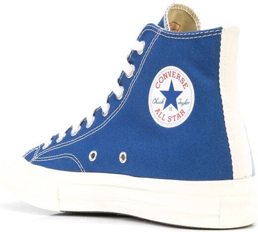 Comme Des Garçons Play x Converse x Converse Chuck Taylor 70 high-top sneakers Blauw