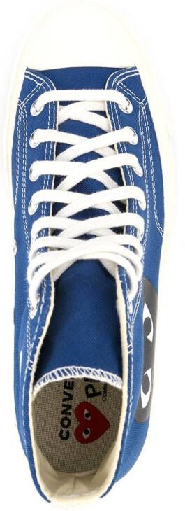 Comme Des Garçons Play x Converse x Converse Chuck Taylor 70 high-top sneakers Blauw