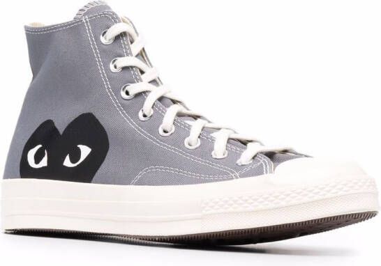 Comme Des Garçons Play x Converse Chuck 70 high-top sneakers Grijs