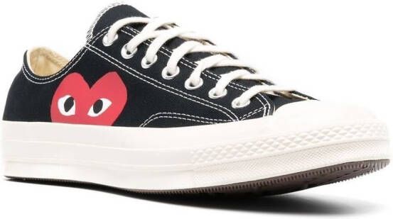 Comme Des Garçons Play x Converse x PLAY Converse Chuck Taylor All Star '70 low-top sneakers Zwart