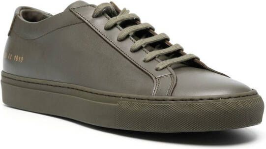 Common Projects Achilles low-top sneakers Groen