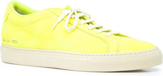 Common Projects Achilles sneakers Geel