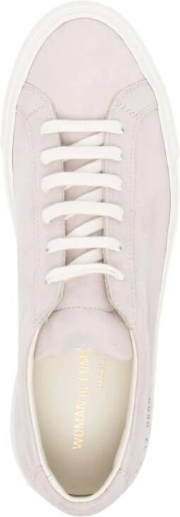 Common Projects Achilles suède sneakers Roze