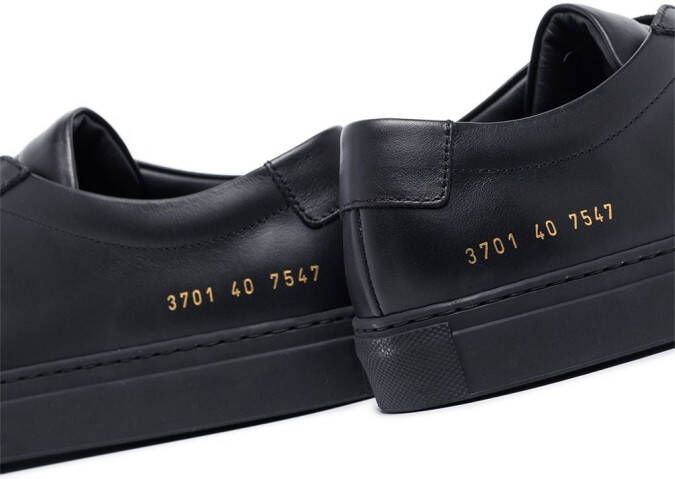 Common Projects black Original Achilles Leather Sneakers Zwart