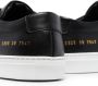 Common Projects black white Original Achilles Leather Sneakers Zwart - Thumbnail 4