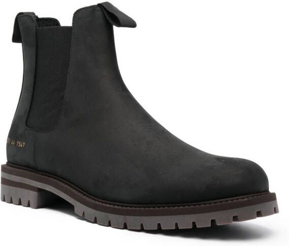 Common Projects Chelsea laarzen 7547 BLACK