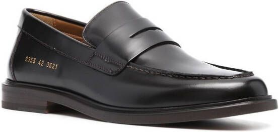 Common Projects Leren penny loafers Bruin
