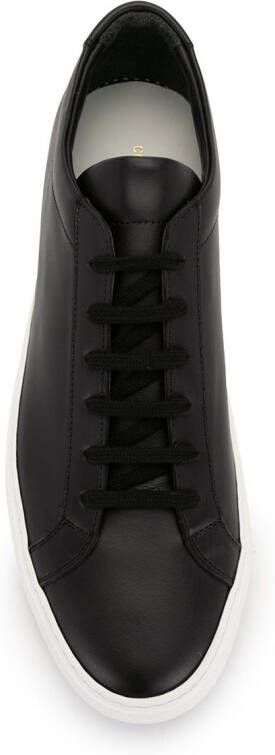 Common Projects Leren sneakers Zwart