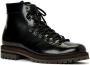 Common Projects Leren veterlaarzen Zwart - Thumbnail 2